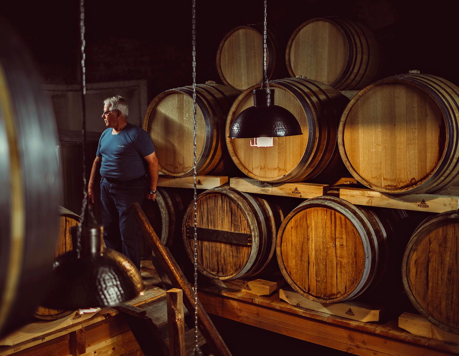 Visite du Domaine Voyer Vaudon avec Trot'z Ride