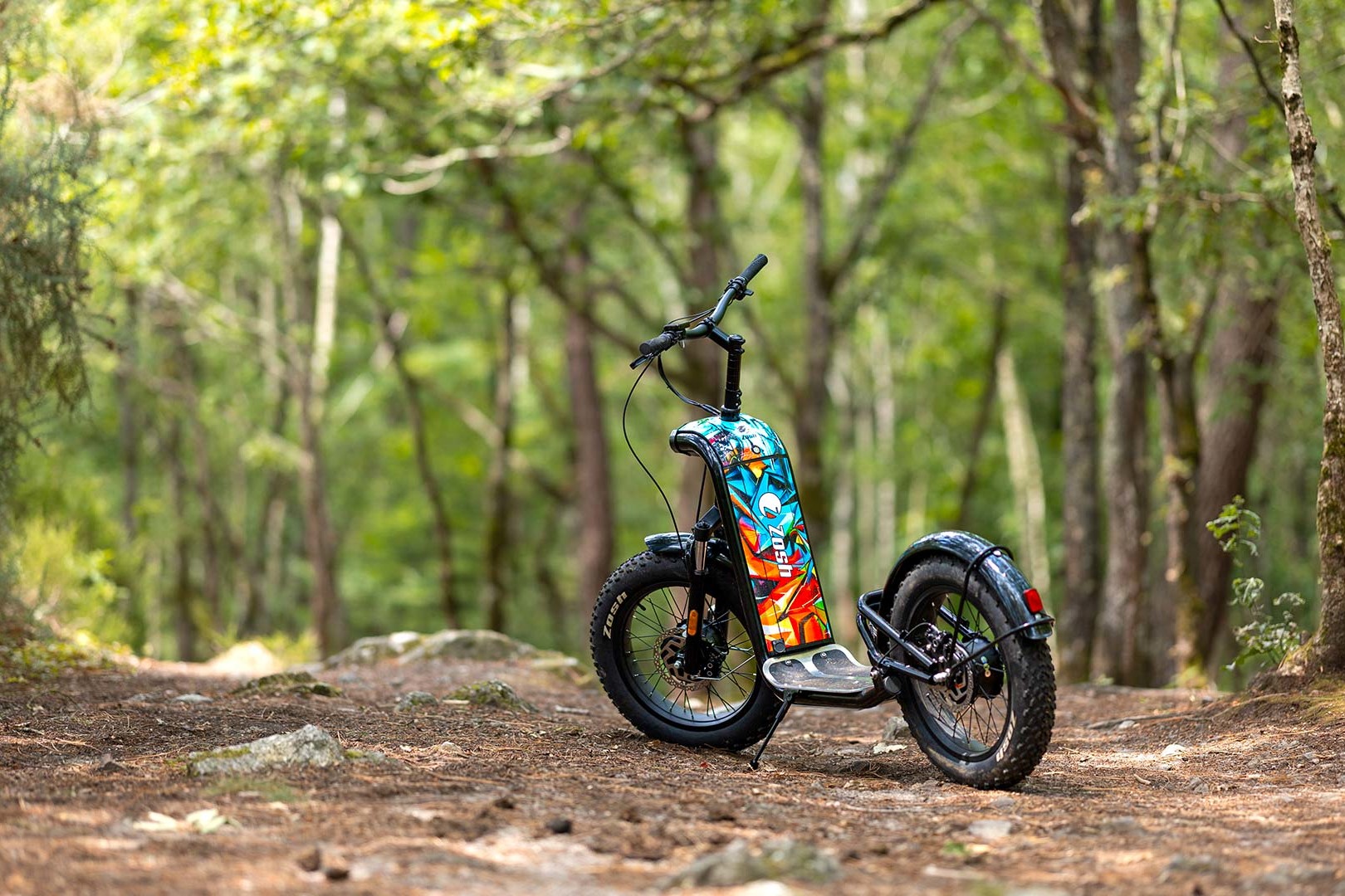 Trottinette Zosh supendue vendue par Trot'z Ride