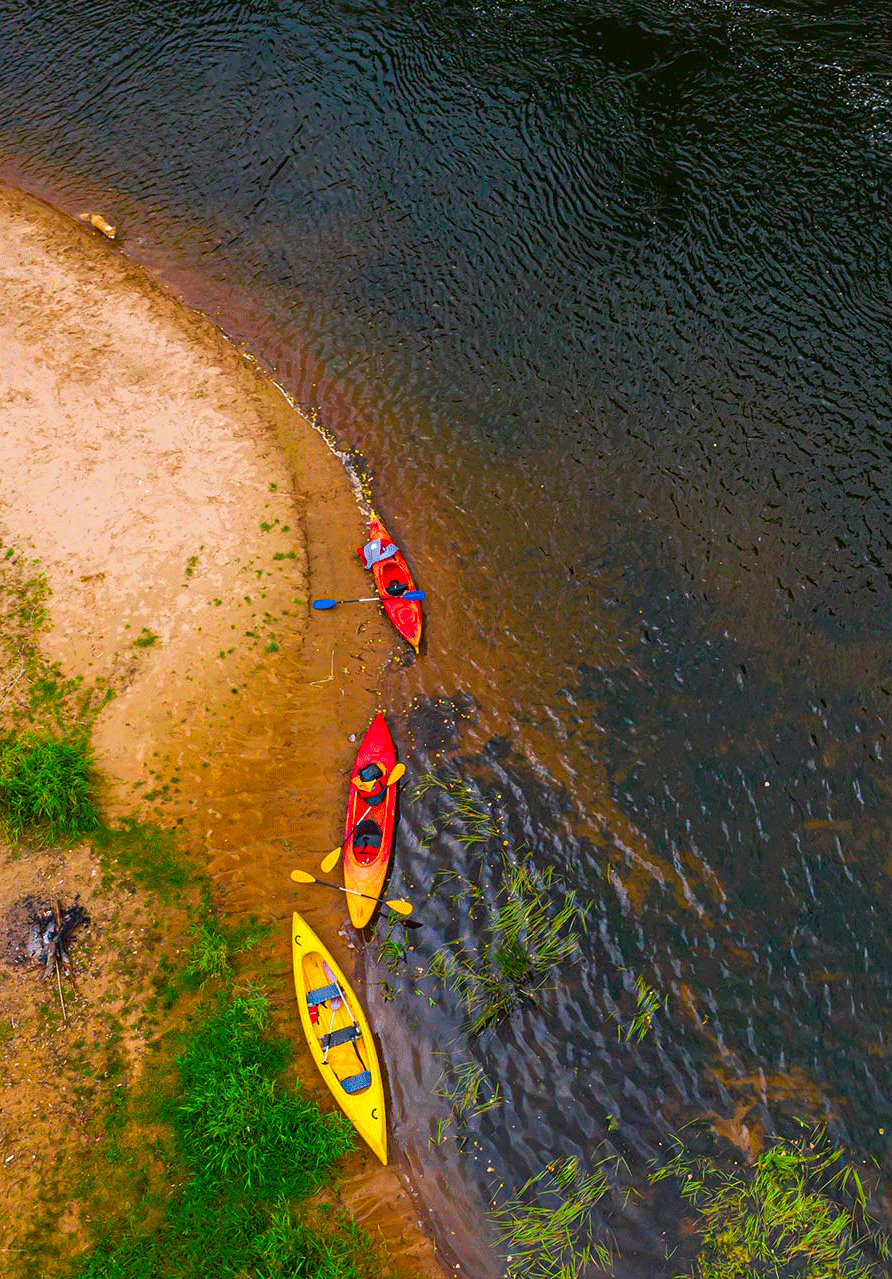 Location de canoë canadien à Jarnac en Charente